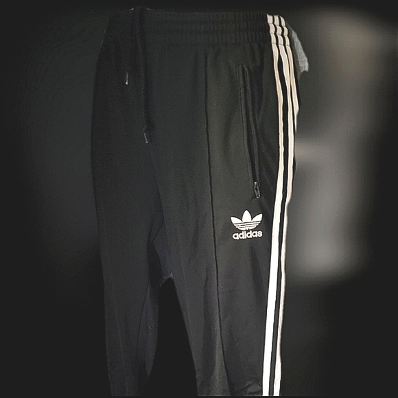 ADIDAS Originals Polyester Track Pants Womens S Retro - Picture 7 of 9